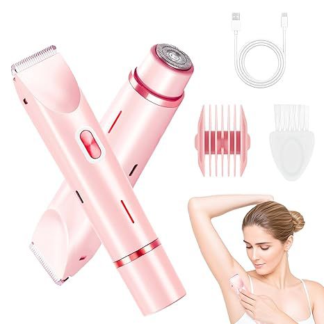 Dual Head Rechargeable Hair Removal Device