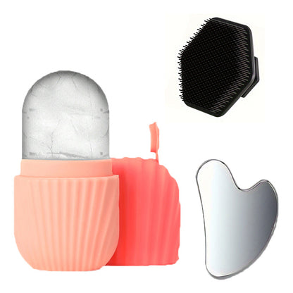 Facial Ice Roller and Scraping Board Set
