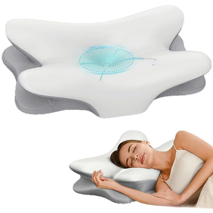 Butterfly Cervical Memory Foam Pillow
