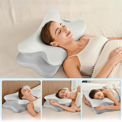 Butterfly Cervical Memory Foam Pillow