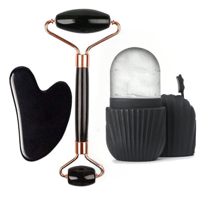 Facial Ice Roller and Scraping Board Set